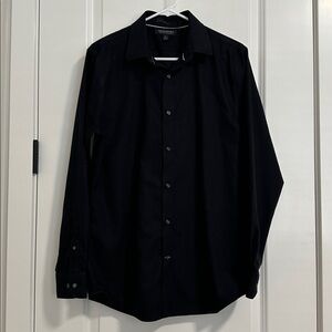 Banana Republic Men’s  Black Button up Dress Shirt